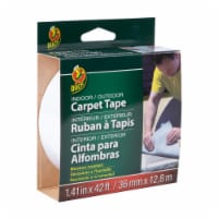 Duck® Indoor/Outdoor Carpet Tape - White Perspective: Main