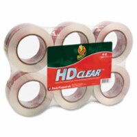 Duck Brand DUC299016 HD Packing Tape&#44; 1.88 in. x 110yds&#44; 2.6mil&#44; 6-PK&#44; Clear