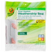 Duck® Vinyl Gasket Weatherstrip Seal - White Perspective: Main