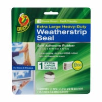 Duck® Extra Large Heavy Duty Weatherstrip Seal Perspective: Main