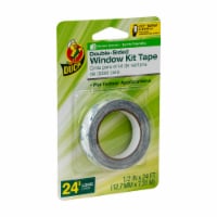 Duck® Double-Sided Indoor Window Kit Tape Perspective: Main