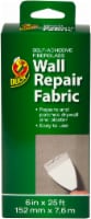 Duck® Wall Repair Fabric - White Perspective: Main