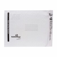 Duck 8.5 in. W x 11 in. L White Padded Envelope 1 pk - Total Qty: 25; Each Pack Qty: 1