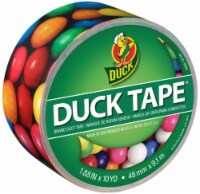 Duck® Brand Gumball Printed Duct Tape - 1.88 Inch x 10 Yard - Multi-Color Perspective: Main