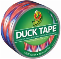 Duck® Brand Ikat Tie Dye Printed Duct Tape - 1.88 Inch x 10 Yard - Multi-Color Perspective: Main
