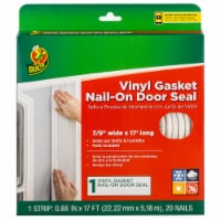 Duck® Vinyl Gasket Nail-On Door Seal Perspective: Main