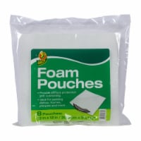 Duck® Foam Pouches - White Perspective: Main