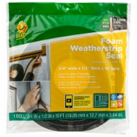 Duck® Extra Large Gap Foam Weatherstrip Seal Perspective: Main