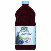 Old Orchard Healthy Balance Diet Grape Reduced Sugar Juice Cocktail Perspective: Main