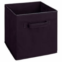 ClosetMaid Cubeicals Fabric Storage Bin - Black Perspective: Main
