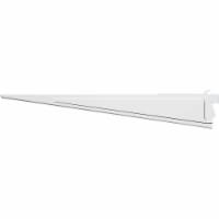 Closetmaid ShelfTrack 16 In. White Shelf Bracket 285400 Perspective: Main
