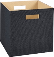 ClosetMaid Decorative Cube Storage Drawer - Black Perspective: Main