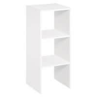 Closetmaid Decorative Home Stackable 2-Cube Cubeicals Organizer Storage, White Perspective: Main