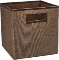 ClosetMaid Decorative Storage Fabric Bin - Toffee Perspective: Main