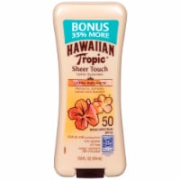 Hawaiian Tropic Sheer Touch SPF 50 Sunscreen Lotion Perspective: Main