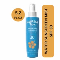 Hawaiian Tropic® Weightless Hydration Water Sunscreen Mist SPF 30 Moisturizes 12hrs Hyaluronic Acid Perspective: Main