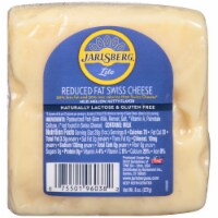 Jarlsberg Lite Reduced Fat Swiss Cheese Wedge