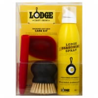 Lodge Seasoned Cast Iron Care Kit