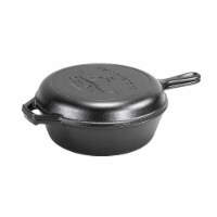 Bruntmor 20 x10 2-In-1 Pre-Seasoned Cast Iron Skillet Roasting Pan & Griddle  Pan, 20 x 10 - Harris Teeter