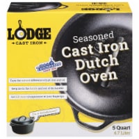 Lodge Enameled Cast Iron Dutch Oven - Indigo, 1 ct - Kroger