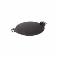 Lodge Seasoned Cast Iron 15 Inch Pizza Pan Black BW15PP BW15PPA1 Perspective: Main