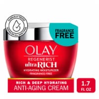 Olay Regenerist Facial Moisturizer Ultra-Rich Fragrance Free Hydrating Perspective: Main