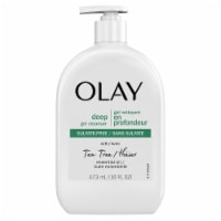 Olay Deep Gel Face Wash with Tea Tree Essential Oil Perspective: Main