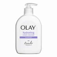 Olay Hydrating Cream Lavender Essential Oil Face Wash Perspective: Main