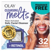 Olay Cleansing Melts + Retinol Face Cleanser Perspective: Main