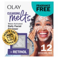 Olay Cleansing Melts + Retinol Face Cleanser Perspective: Main