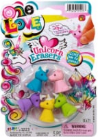 JA-RU One Love Unicorn Erasers Perspective: Main