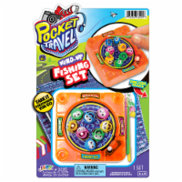 JA-RU Pocket Travel™ Wind Up Fishing Game Perspective: Main