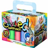 JA-RU Chalked Super Pack Sidewalk Chalk Perspective: Main