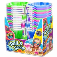 JA-RU Kool N Fun Plastic Pail & Scoop - Assorted