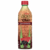 Iberia Acai & Watermelon Aloe Drink with Chia 16.9 fl oz Perspective: Main