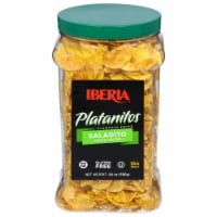 Iberia Lightly Salted Plantain Chips 20 oz Perspective: Main