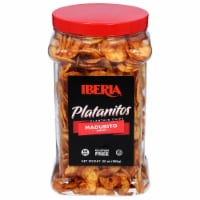 Iberia Naturally Sweet Plantain Chips 20 oz Perspective: Main