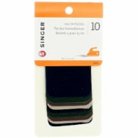 SINGER® Iron-On Dark Patches