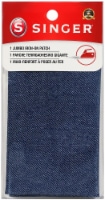 SINGER® Iron-On Jumbo Denim Patch - Blue