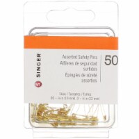 Singer Brass Safety Pins