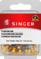 SINGER® Size 28 Quilting Pins - Yellow
