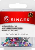 Singer Pearlized Straight Pins Size 20 150/Pkg