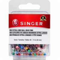 SINGER® Extra Long Ball Head Straight Pins