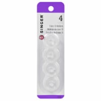 Singer® Plastic Class 15 Bobbins Perspective: Main