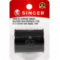 SINGER® All Purpose Polyester Thread - Black