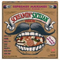 Screamin' Sicilian Supremus Maximus Supreme Frozen Pizza
