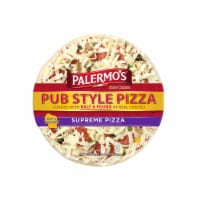 Palermo's® King Cheese Pub Style Supreme Frozen Pizza Perspective: Main