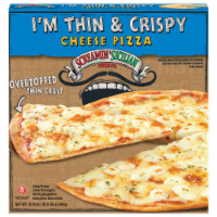 Screamin' Sicilian® I'm Thin & Crispy Cheese Frozen Pizza Perspective: Main