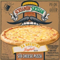 Screamin' Sicilian 'Za Brewski Six Cheese Pizza Perspective: Main