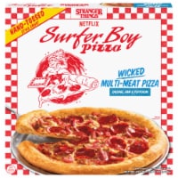 Surfer Boy Pizza Frozen Wicked Multi-meat Hand-Tossed Pizza Perspective: Main